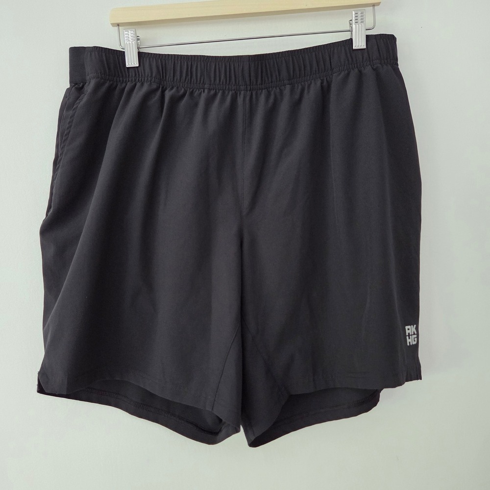 Alaskan Hardgear‎ Athletic Shorts Black Lined Reflective Mens XL